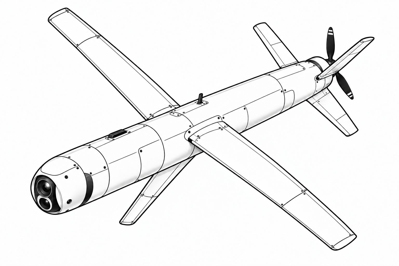 Hero 400EC military drone profile image